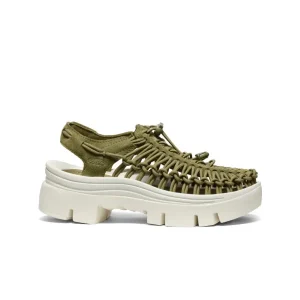 Keen All Gender UNEEK PLT Sneaker Martini Olive/Star White