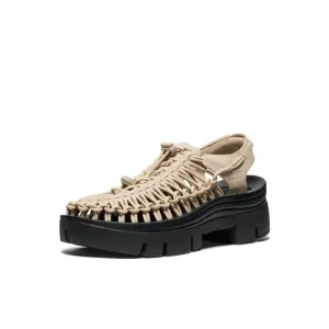 Keen All Gender UNEEK PLT Sneaker Safari/Black