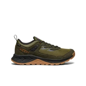 Keen Men’s Hightrail Waterproof Hiking Shoe Winter Moss/Gold Flame