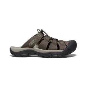 Keen Men’s Newport Closed Toe Slip On Slide Sandals Canteen/Campsite