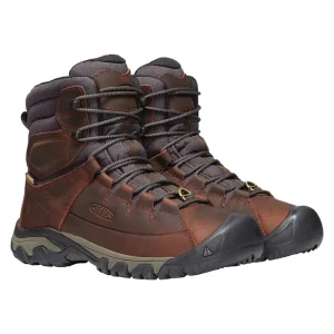 Keen Men’s Targhee High Lace Waterproof Boot​ Cocoa/Mulch