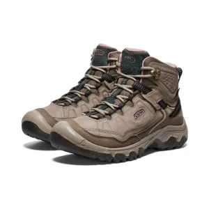 Keen Targhee IV Mid Waterproof Hiking Boots – Women’s Brindle/Nostalgia Rose